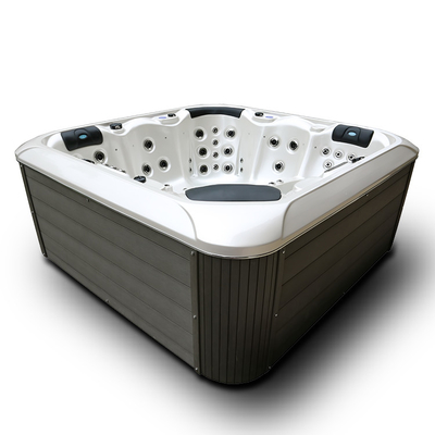एक्रिलिक आउटडोर स्पा मालिश हॉट टब रोमांटिक Whirlpool बाथटब स्वस्थ
